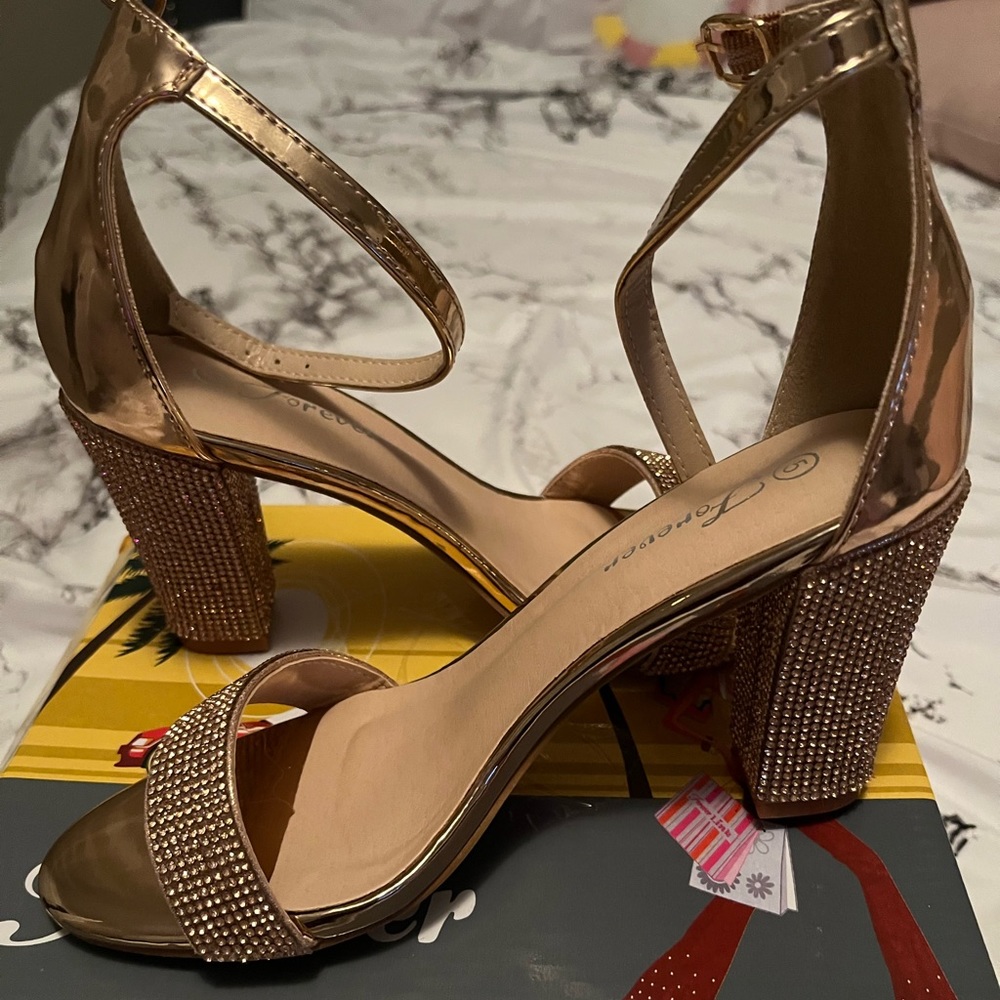 Rose Gold Heels